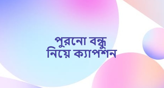 পুরনো বন্ধু নিয়ে ক্যাপশন