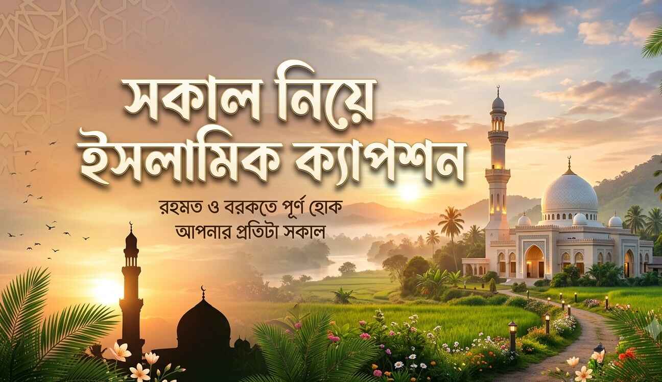 সকাল নিয়ে ইসলামিক ক্যাপশন, শুভ সকাল স্ট্যাটাস ইসলামিক